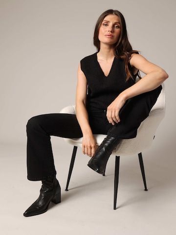 Pull-over 'PIA' Deeluxe en noir