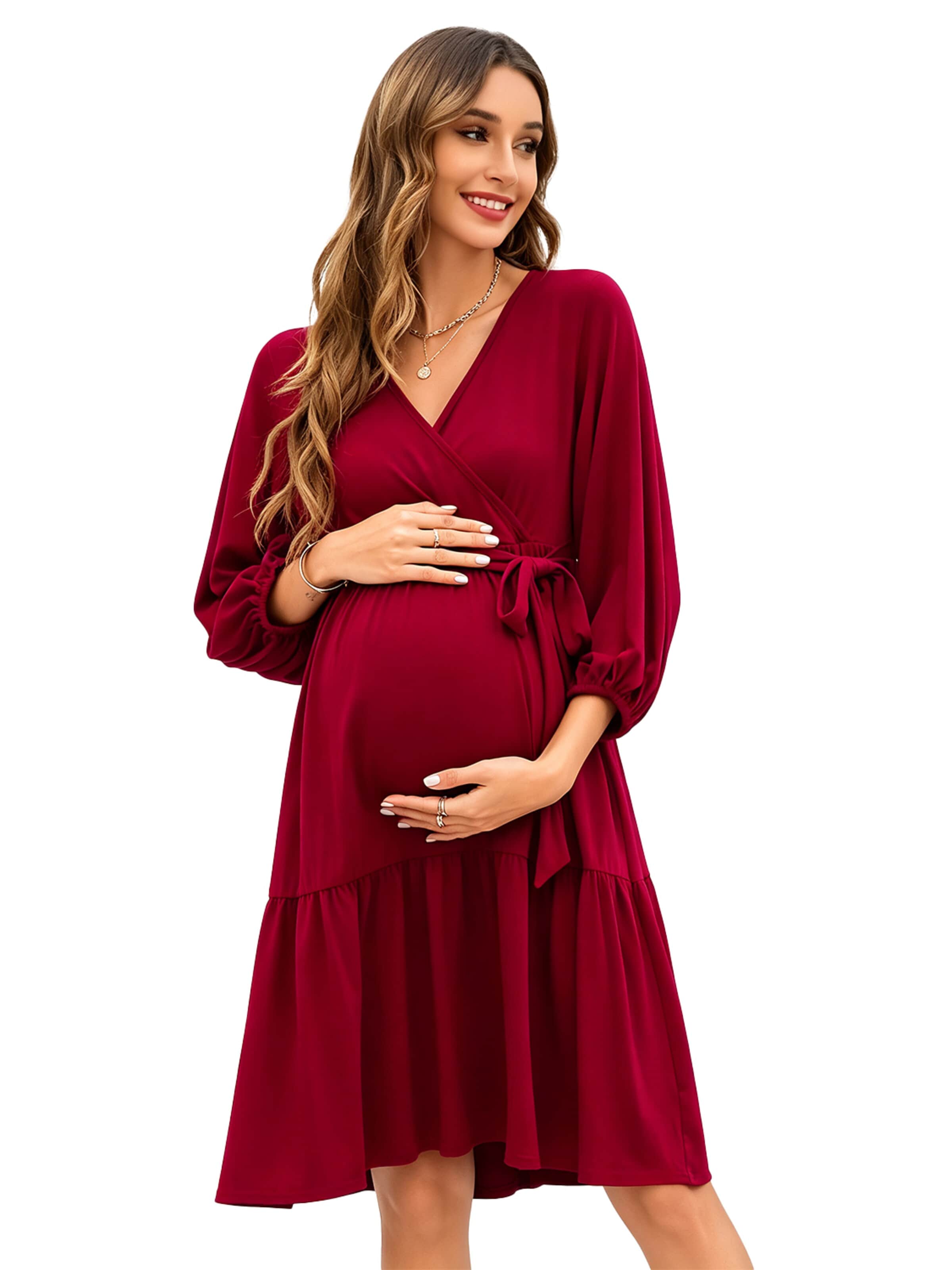 KoJooin Dress in Red: front