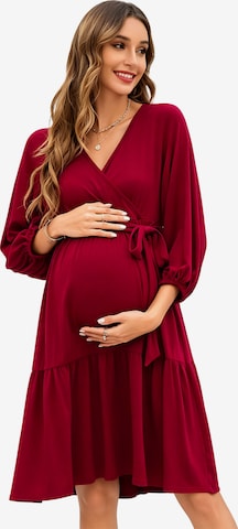 KoJooin Dress in Red: front