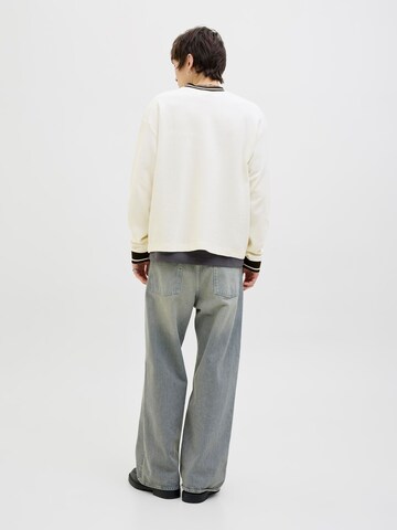 Sweat-shirt 'JCOHorizon' JACK & JONES en blanc