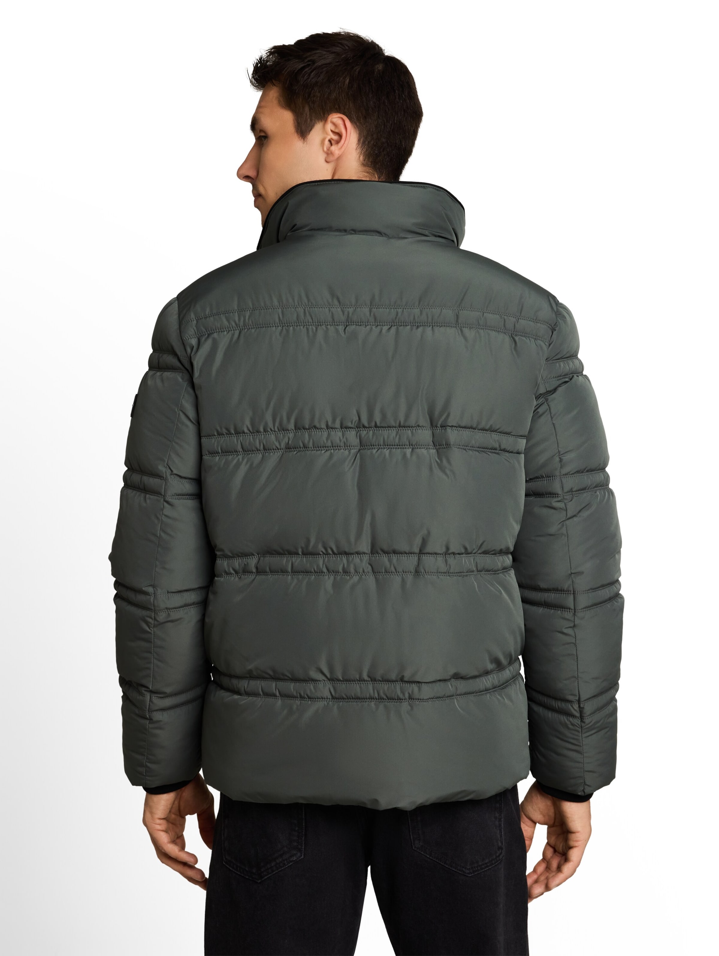 TOM TAILOR Winter jacket in Green