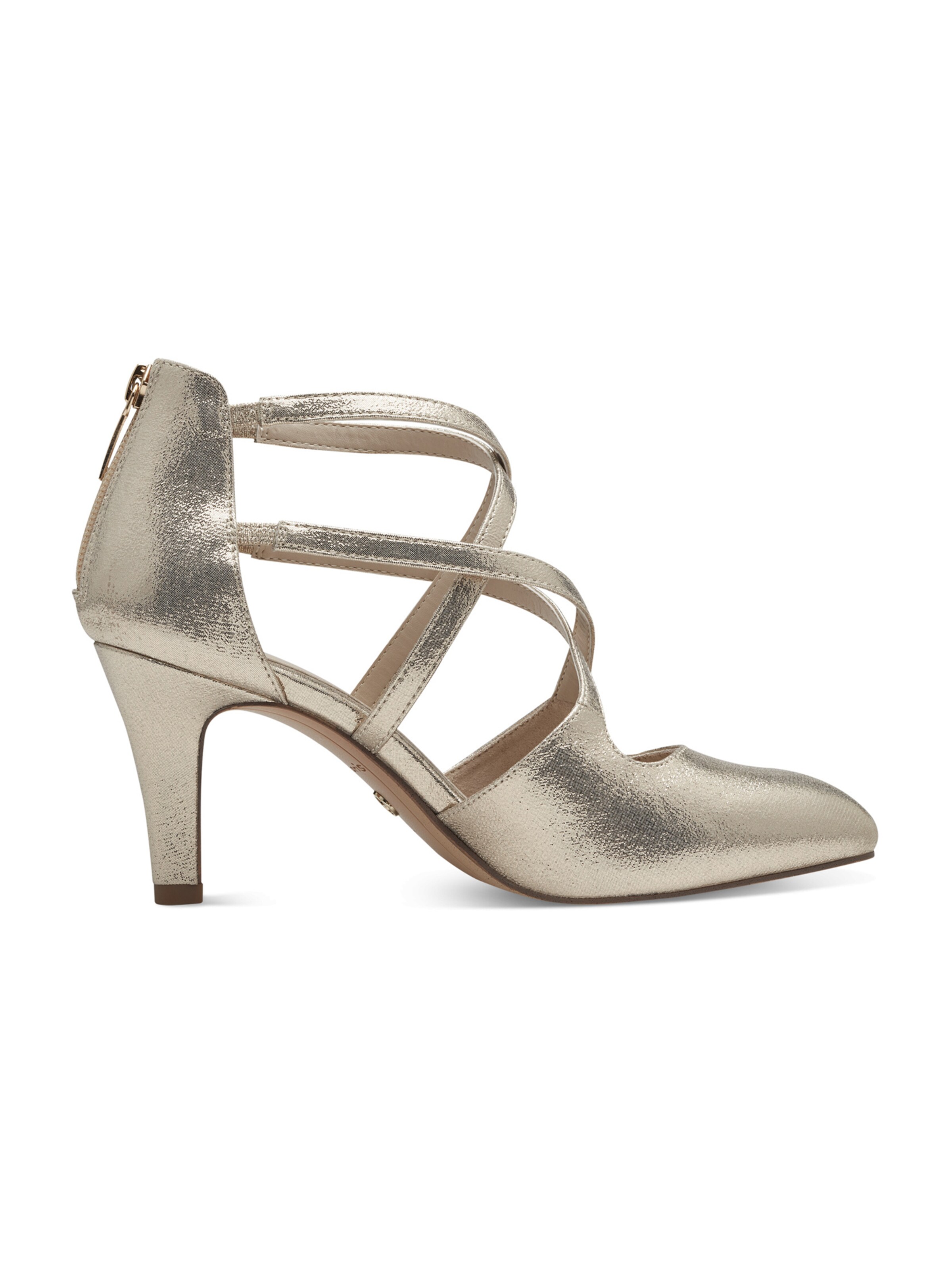 Tamaris Platform Heels in Gold