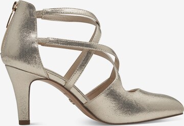 TAMARIS High front pumps in Gold