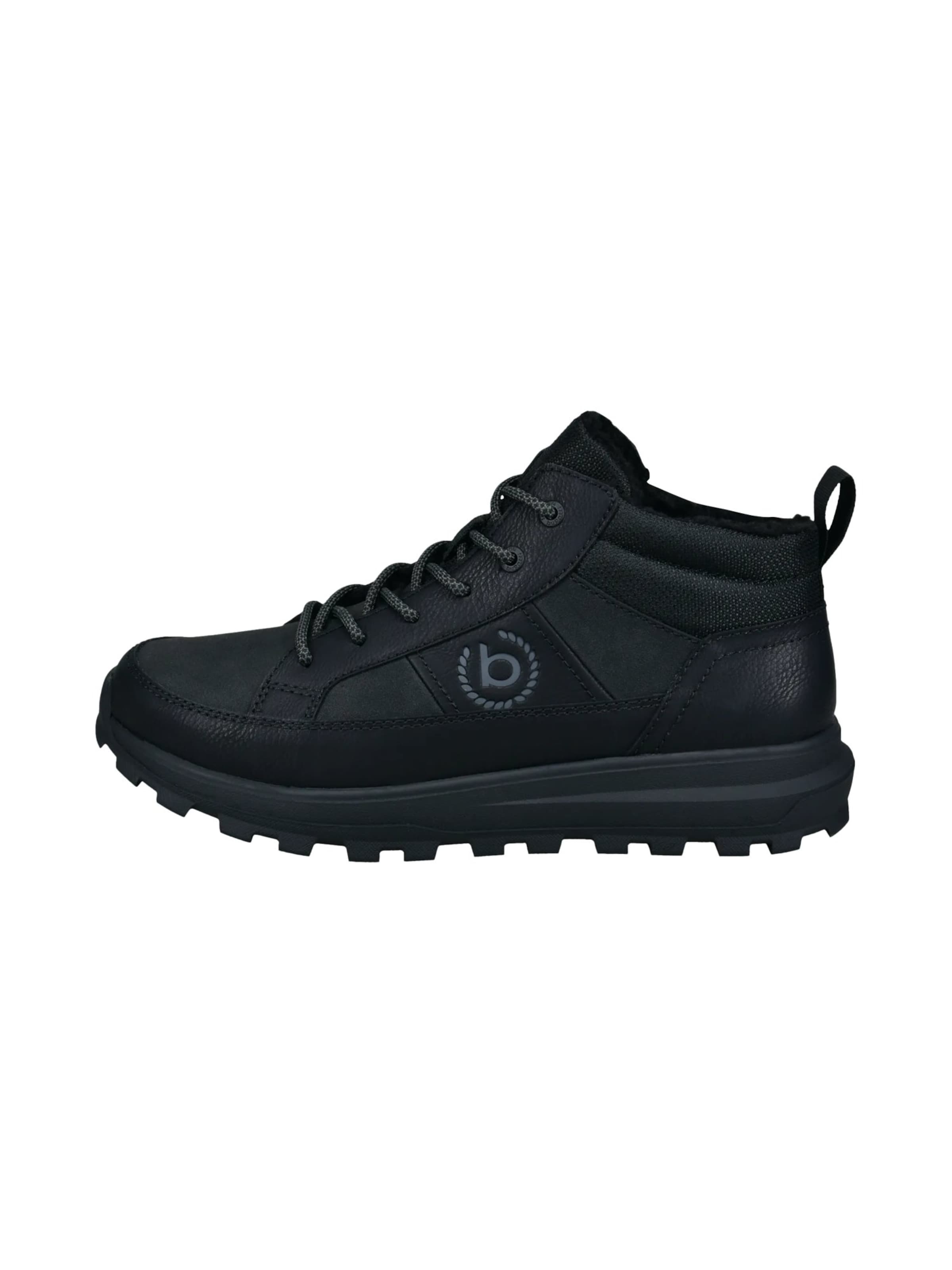 Bottines à lacets bugatti en noir