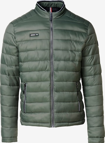 KOROSHIPrijelazna jakna - zelena boja: prednji dio