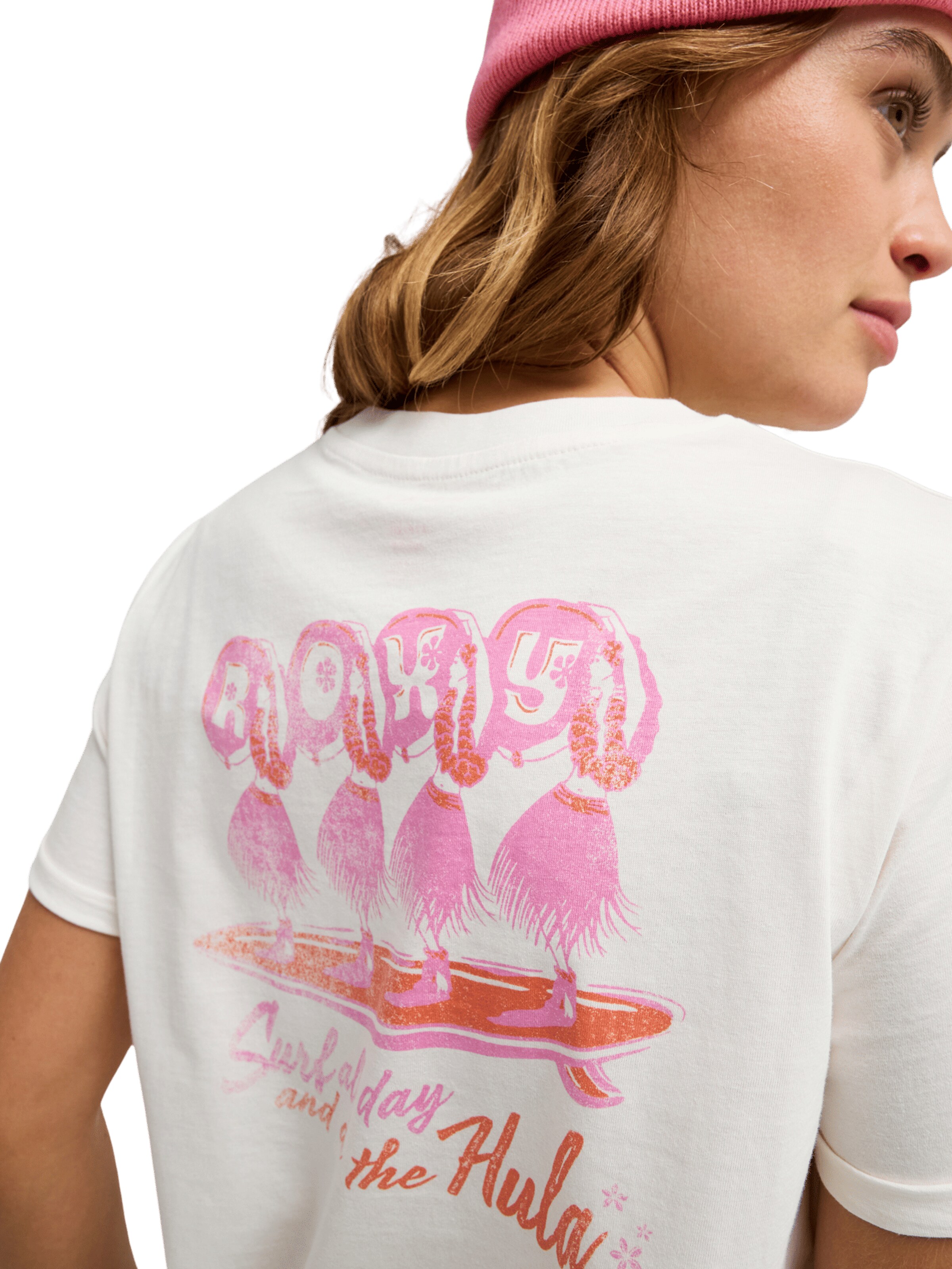 ROXY T-Shirt 'Ocean' in Weiß