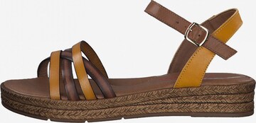 Sandale cu baretă de la s.Oliver pe maro
