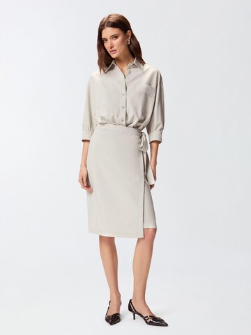 PINKO Kleid in Grau: Vorderseite