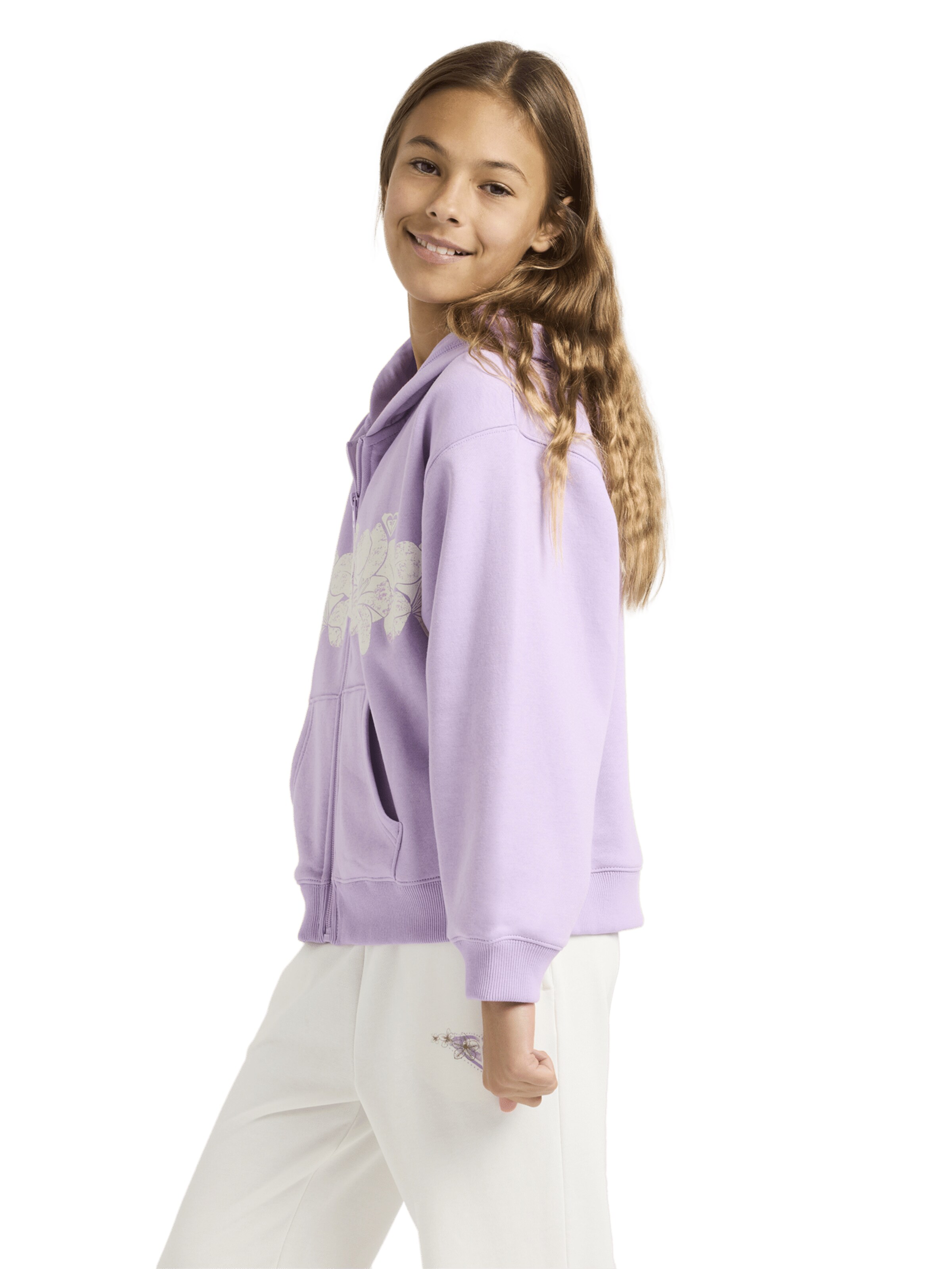 ROXY Sweatjacke in Lila