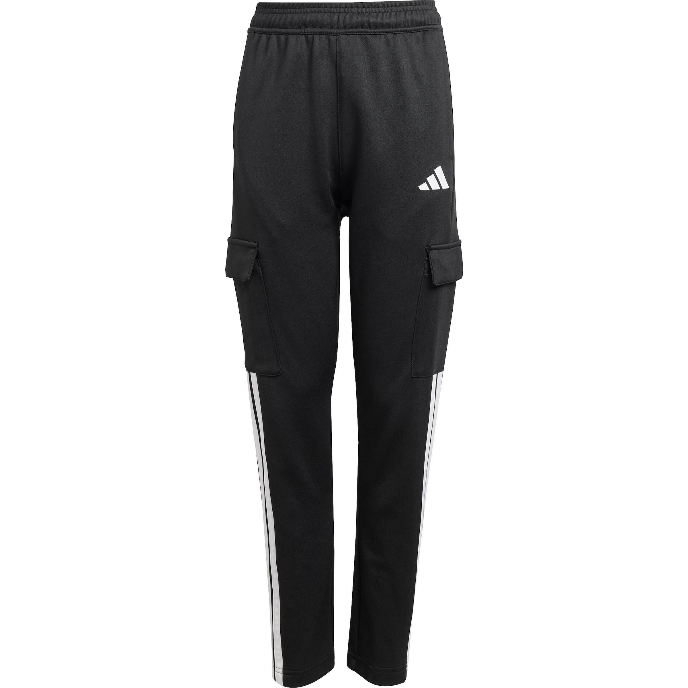 ADIDAS PERFORMANCE Regular Workout Pants 'Hot' in Black: front