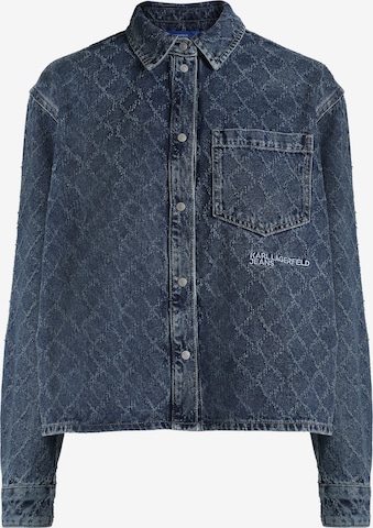 KARL LAGERFELD JEANS Pusero värissä sininen: etupuoli