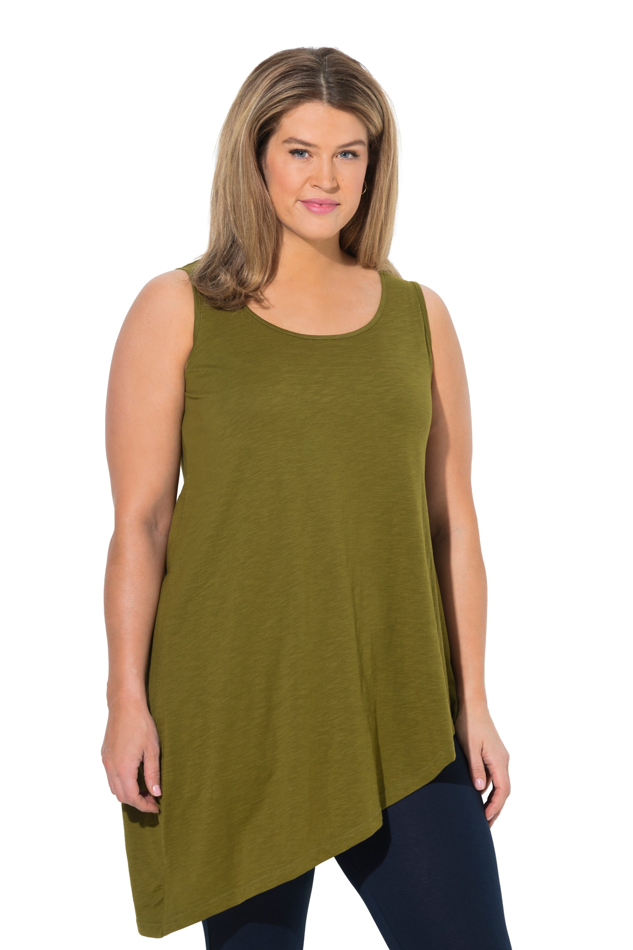 Ulla Popken Shirt in Green: front