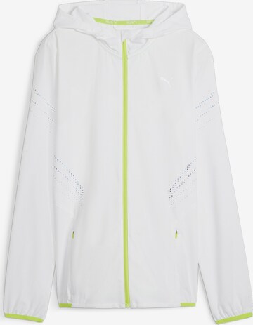 PUMA Sportjacke 'Run Ultraweave' in Weiß: predná strana