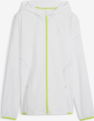 PUMA Спортивная куртка 'Run Ultraweave' в Цвет морской волны / Светло-синий / Светло-зеленый / Белый, Обзор товара