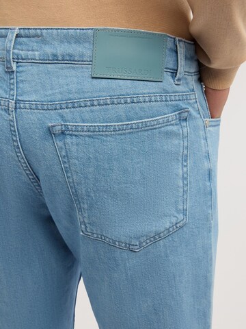 Coupe slim Jean Trussardi en bleu