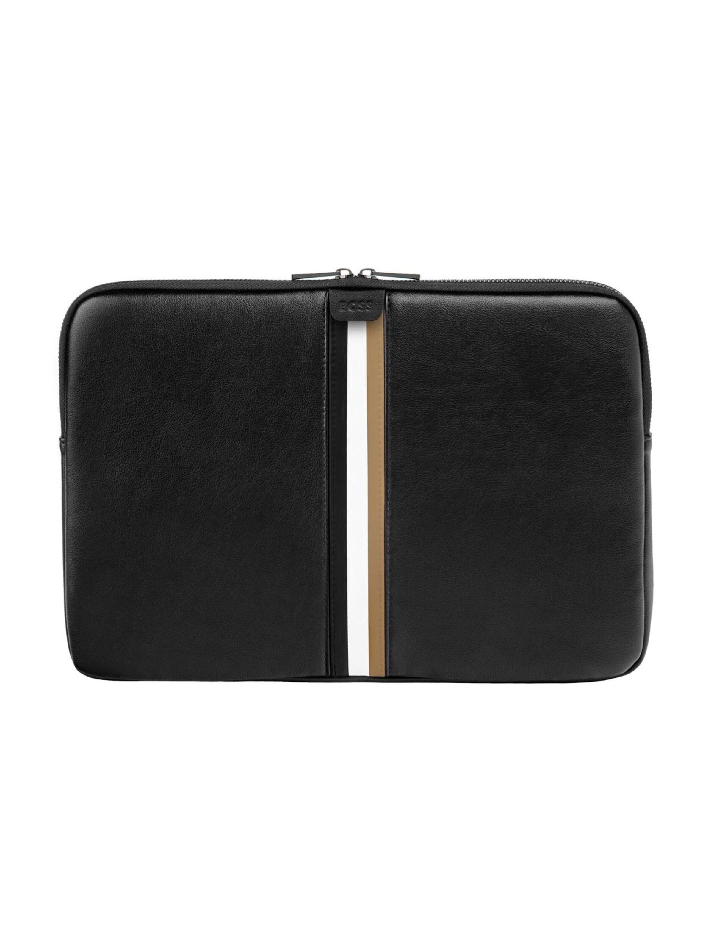 BOSS Laptoptasche 'Laptop bag Iconic'‌‌‌‌‌‌‌‌ in Silber: Vorderseite