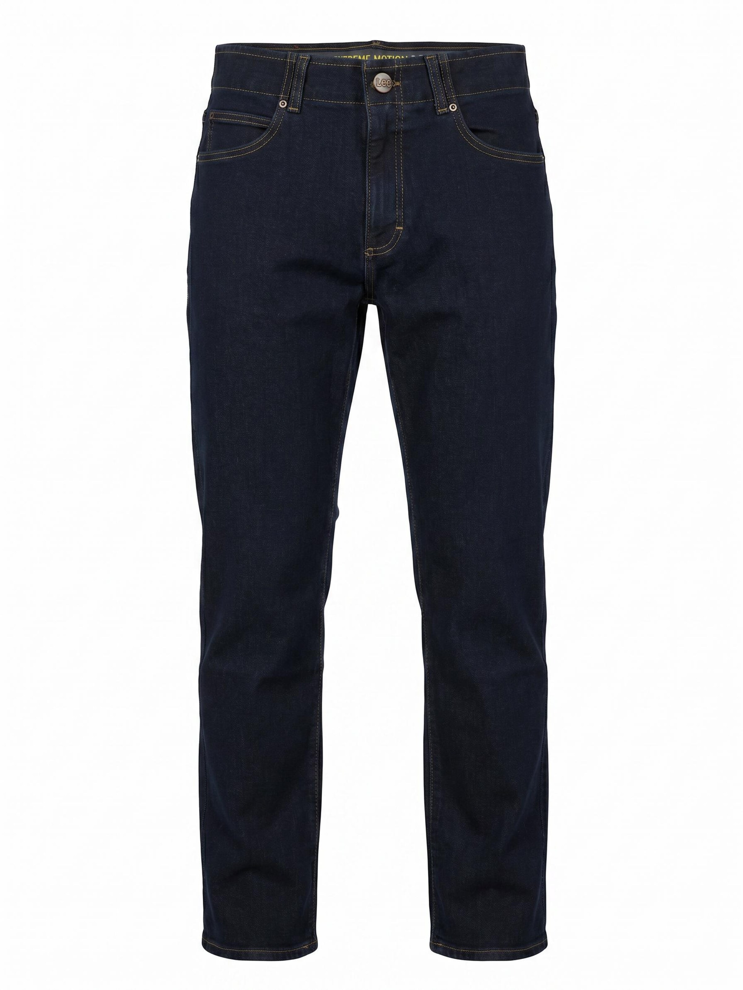 Lee Jean 'STRAIGHT FIT MVP RINSE SUPERSTRETCH' en 36/34 en indigo, Vue avec produit