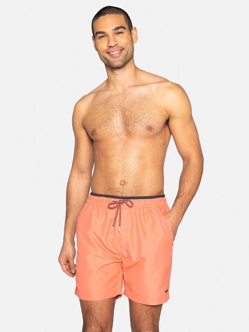Threadbare Zwemshorts 'Dawlish' in Oranje: voorkant