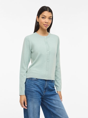 VILA Strickjacke 'VIMalu' in Blau: Vorderseite