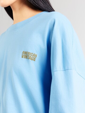 AMERICAN VINTAGE - Camiseta 'GIXY' en azul