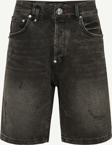 Philipp Plein Jeans 'Skull' in Grijs: voorkant
