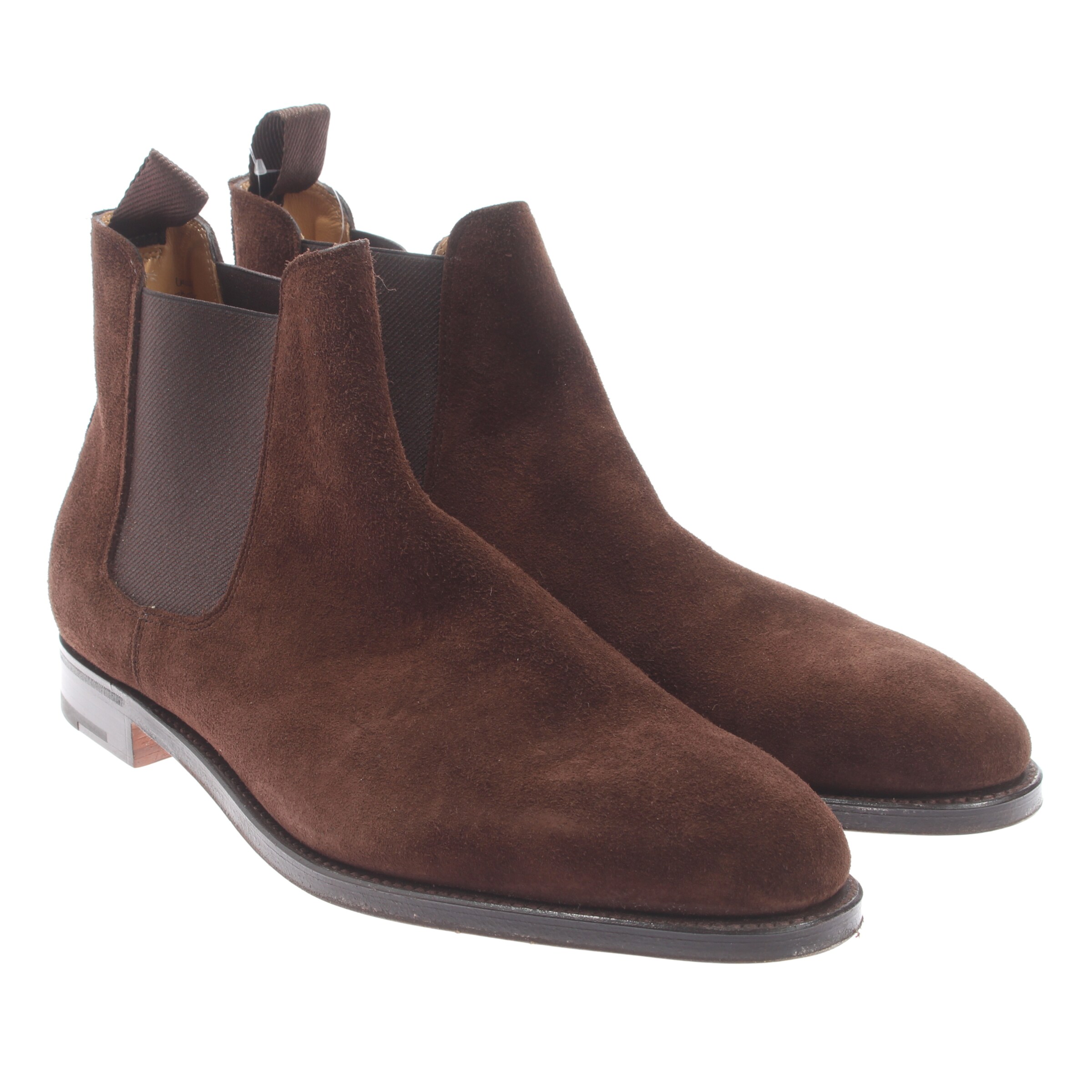 John Lobb Anke & Mid-Calf Boots in 41,5 in Brown: front