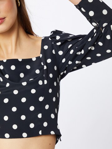 Miss Selfridge Blouse in Zwart