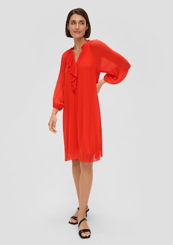 Robe s.Oliver BLACK LABEL en rouge : devant