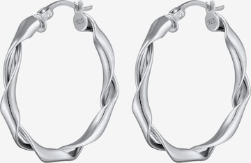 ELLI Ohrringe in Silber: Vorderseite