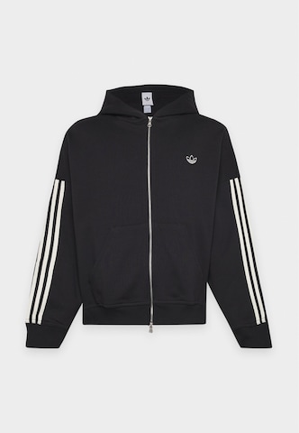ADIDAS ORIGINALSGornji dio trenirke 'AdiSignature' - crna boja: prednji dio