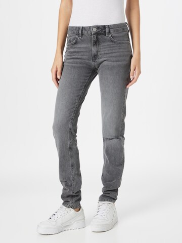 ESPRIT Slimfit Jeans i grå: framsida