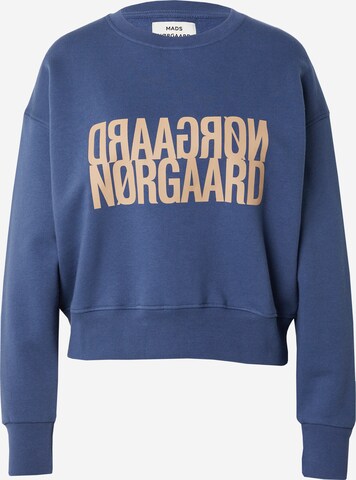 MADS NORGAARD COPENHAGEN Sweatshirt 'Tilvina' in Blue: front