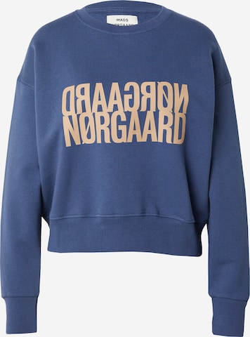 MADS NORGAARD COPENHAGEN - Sweatshirt 'Tilvina' em azul: frente