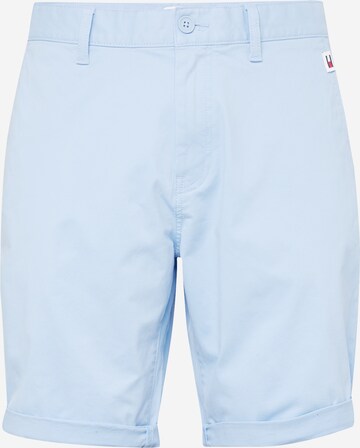 Tommy Jeans Broek 'SCANTON' in Blauw: voorkant