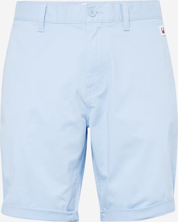 Tommy Jeans - Pantalón 'SCANTON' en azul: frente