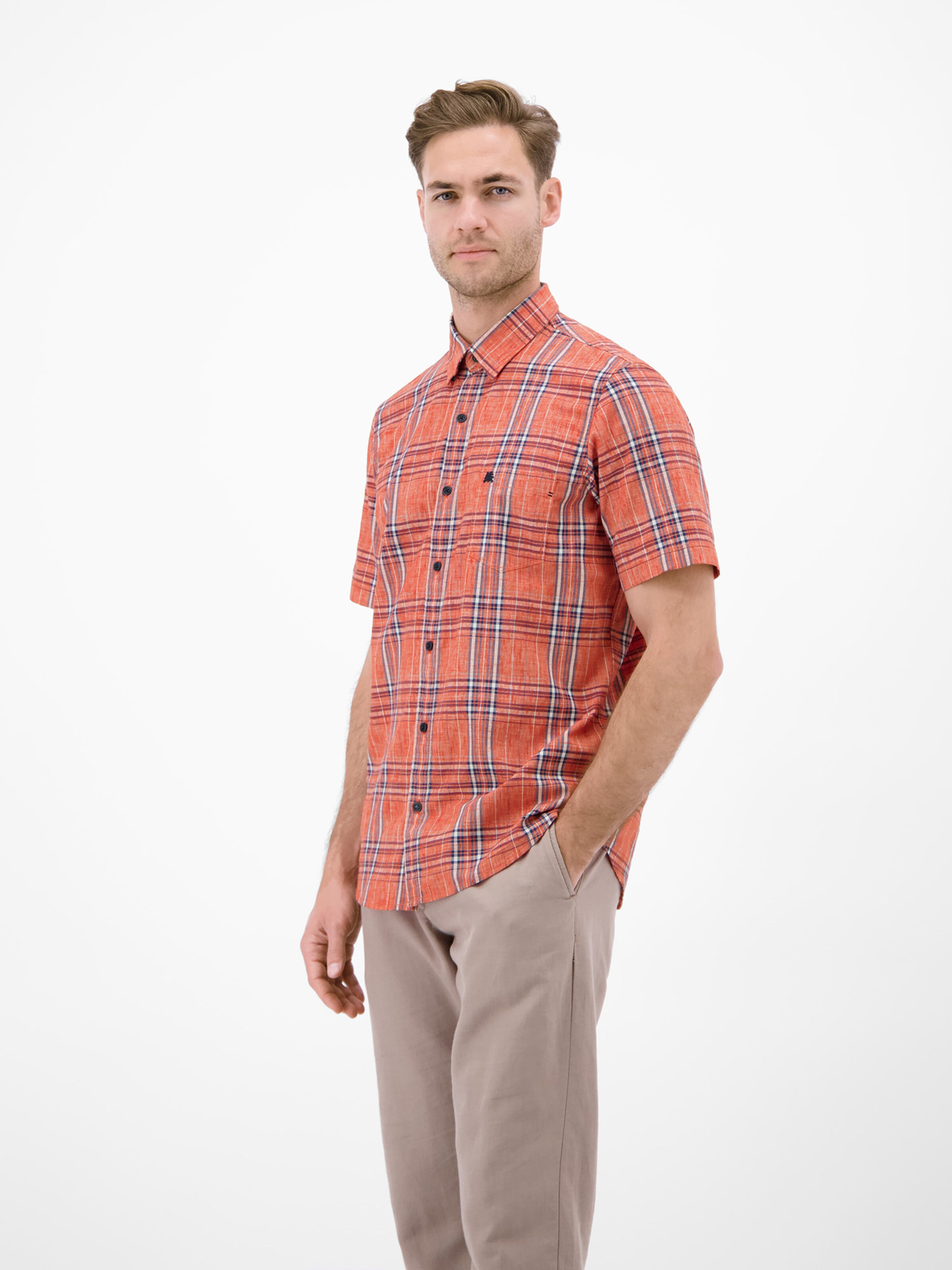 Coupe regular Chemise business LERROS en rouge