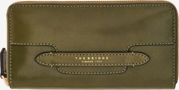 The Bridge Wallet 'Lucrezia' in Green: front