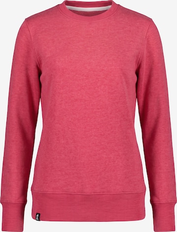 alife & kickin Sweatshirt 'LottaAK A' in Pink: Vorderseite