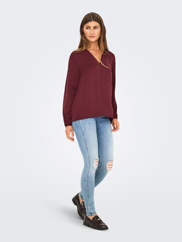 ONLY Blouse 'ONLLucy' in Rood