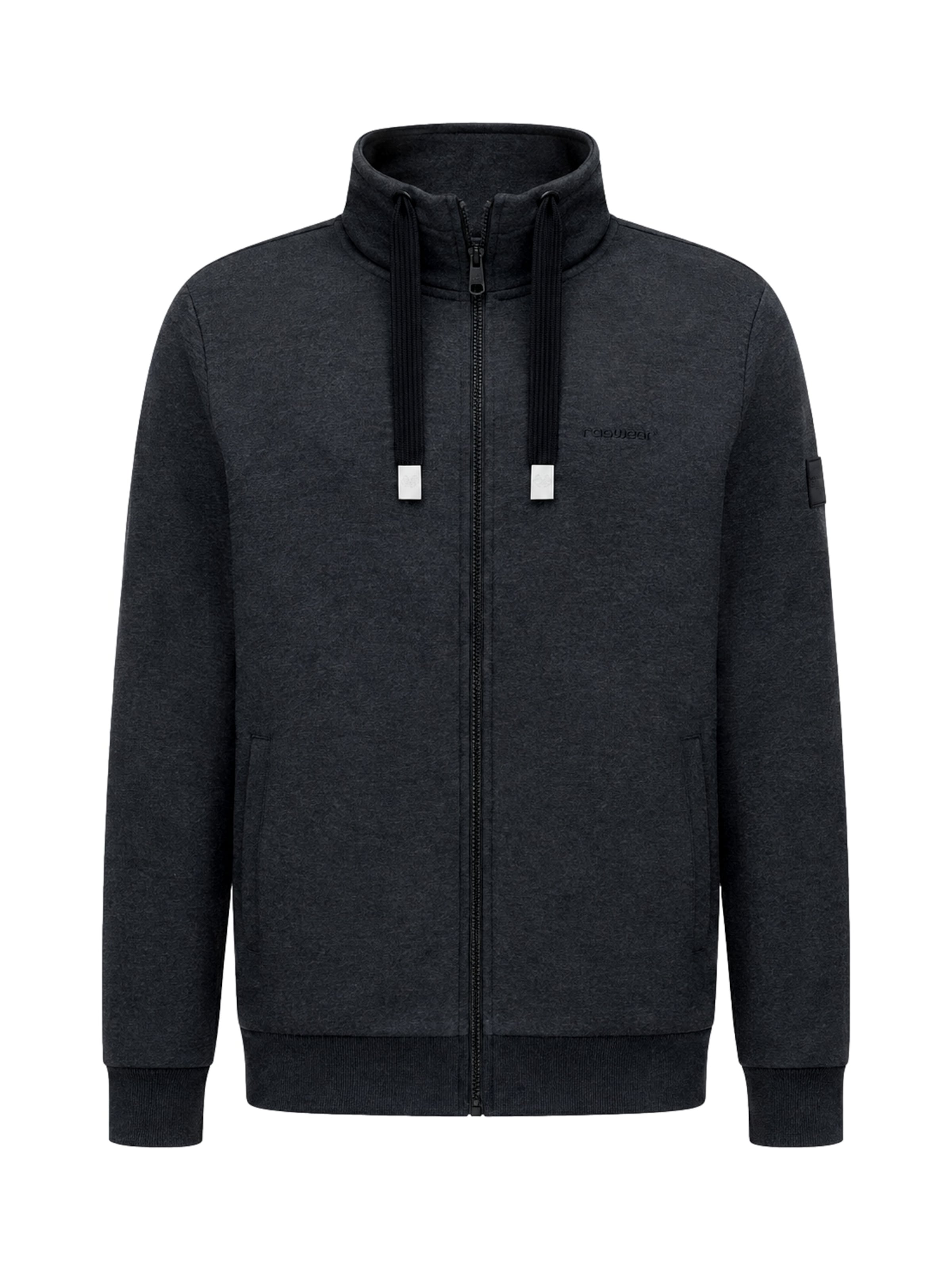 Giacca di felpa 'Jettry' di Ragwear in grigio: frontale