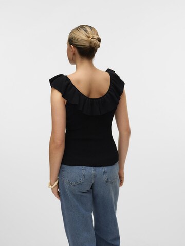 VERO MODA Knitted top 'VMSilje' in Black