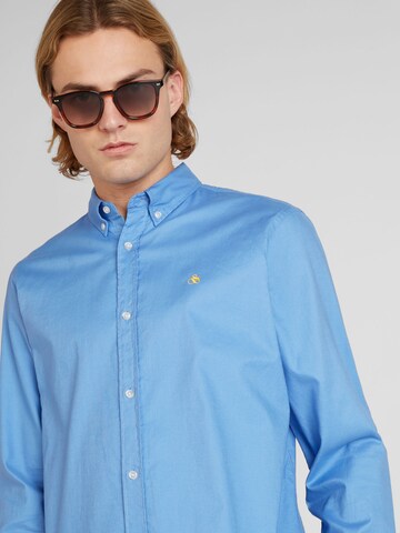 SCOTCH & SODA Regular fit Overhemd in Blauw