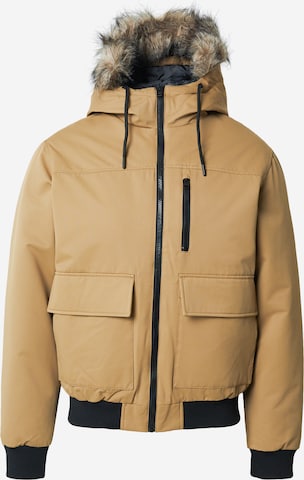 Veste d’hiver 'CHARLIE' JACK & JONES en beige : devant