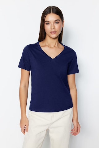 T-shirt Trendyol en bleu : devant