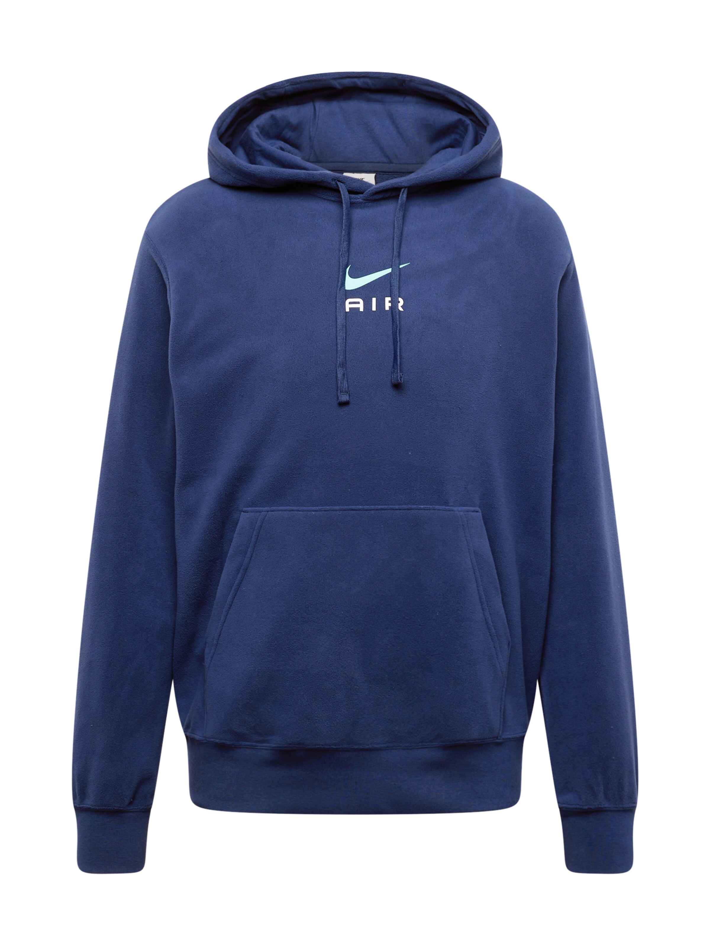 Nike Sportswear Mikina 'AIR' - Modrá: predná strana