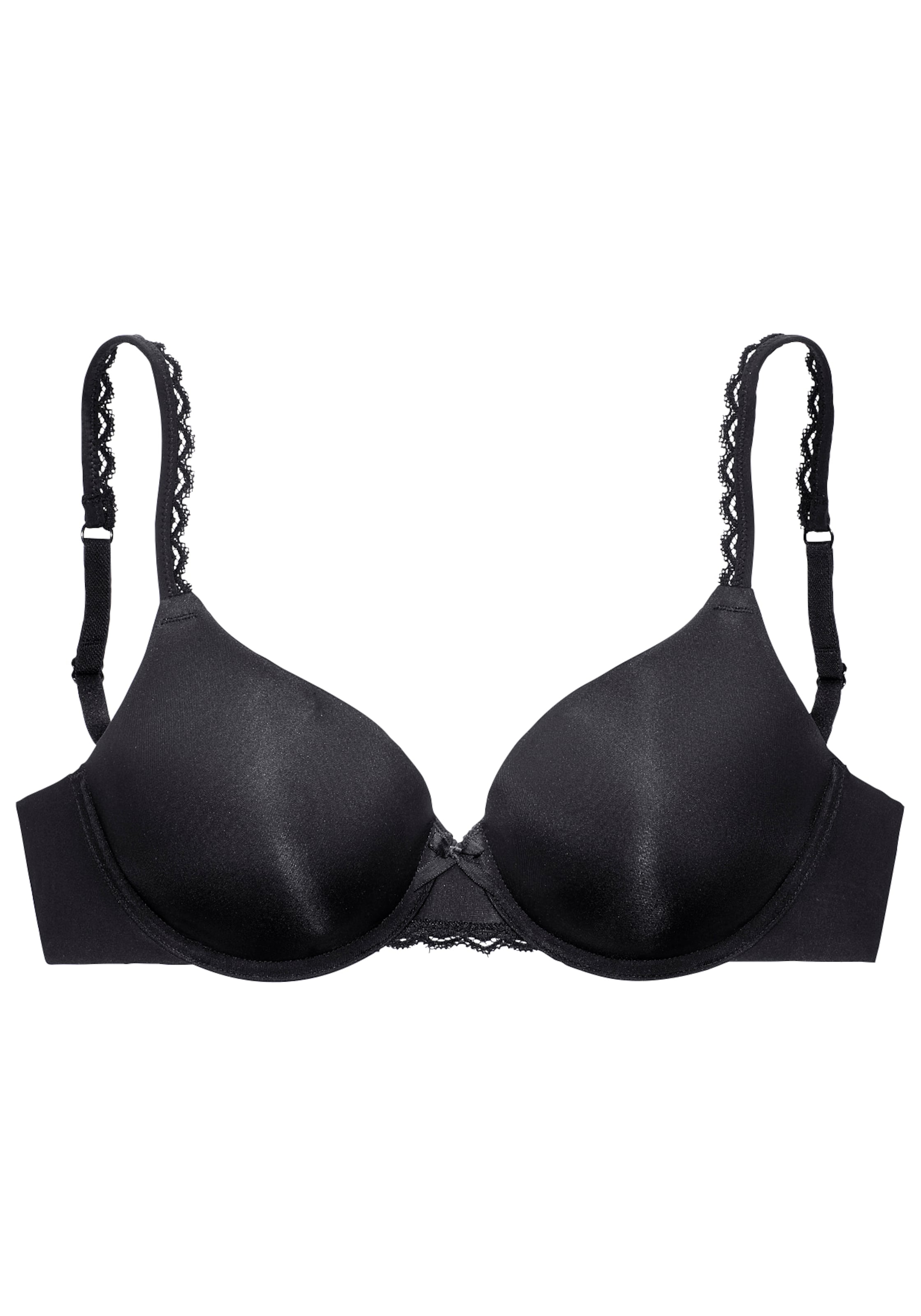 Reggiseno di s.Oliver in nero: frontale