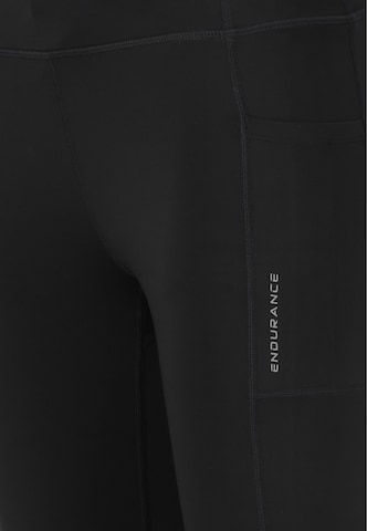 ENDURANCE Slimfit Tights 'Strong' in Schwarz