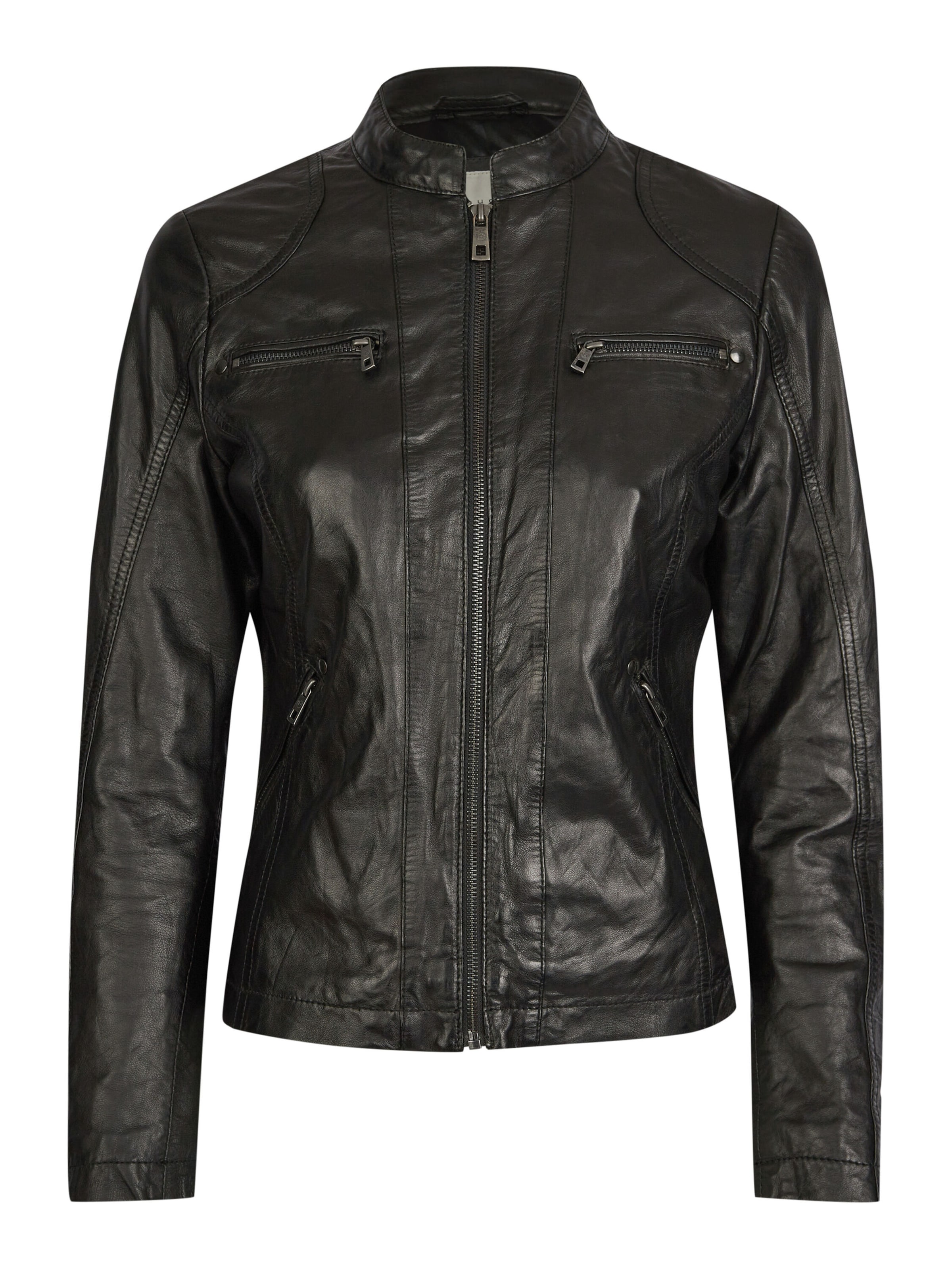 bugatti Tussenjas in Zwart: voorkant