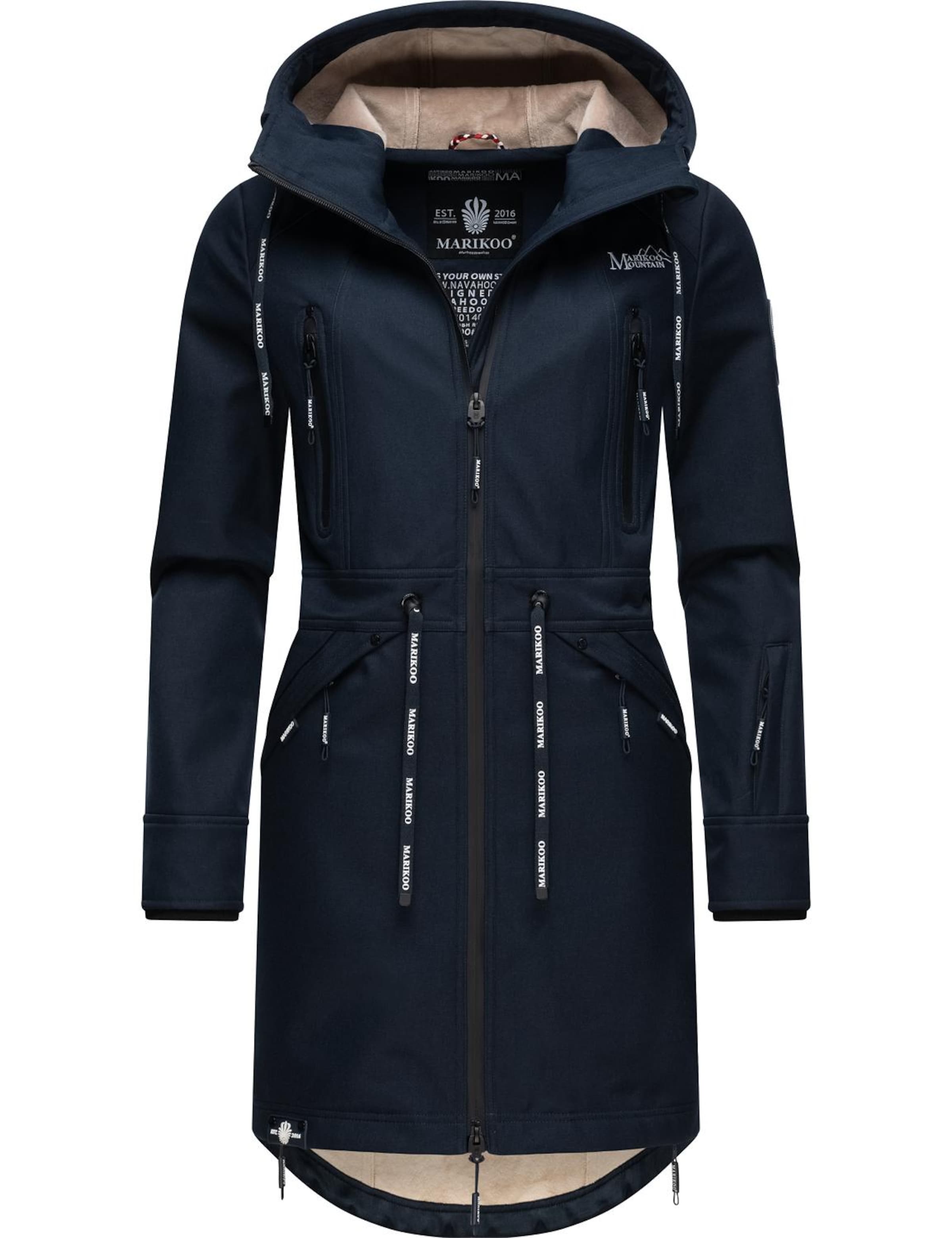 MARIKOO Övergångsparkas i blå