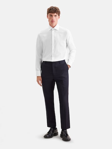 Coupe regular Chemise business SEIDENSTICKER en blanc